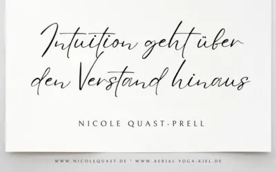 Intuition geht über den Verstand hinaus